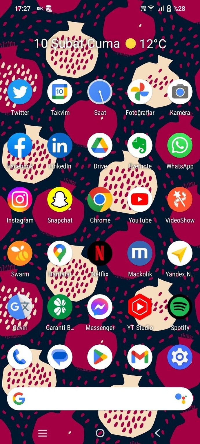 Telefonunuzda ne var kim hangi uygulamaları kullanıyor (Ekranları alalım)?