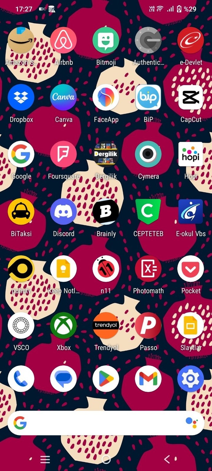 Telefonunuzda ne var kim hangi uygulamaları kullanıyor (Ekranları alalım)?