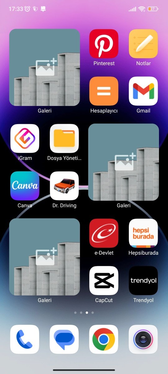 Telefonunuzda ne var kim hangi uygulamaları kullanıyor (Ekranları alalım)?