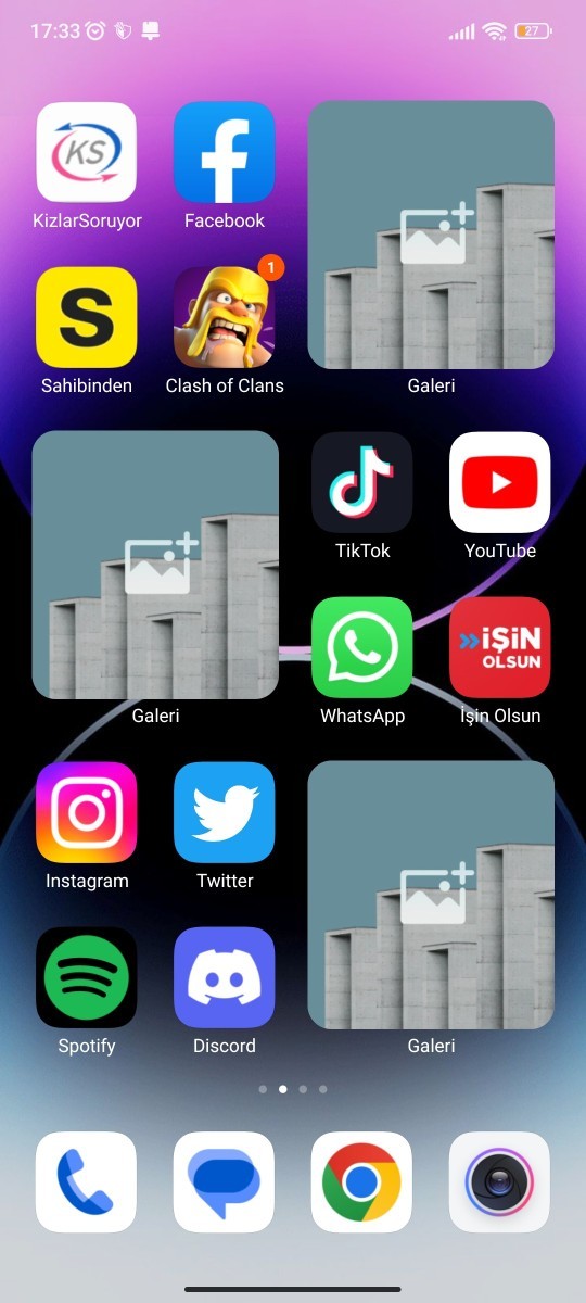 Telefonunuzda ne var kim hangi uygulamaları kullanıyor (Ekranları alalım)?