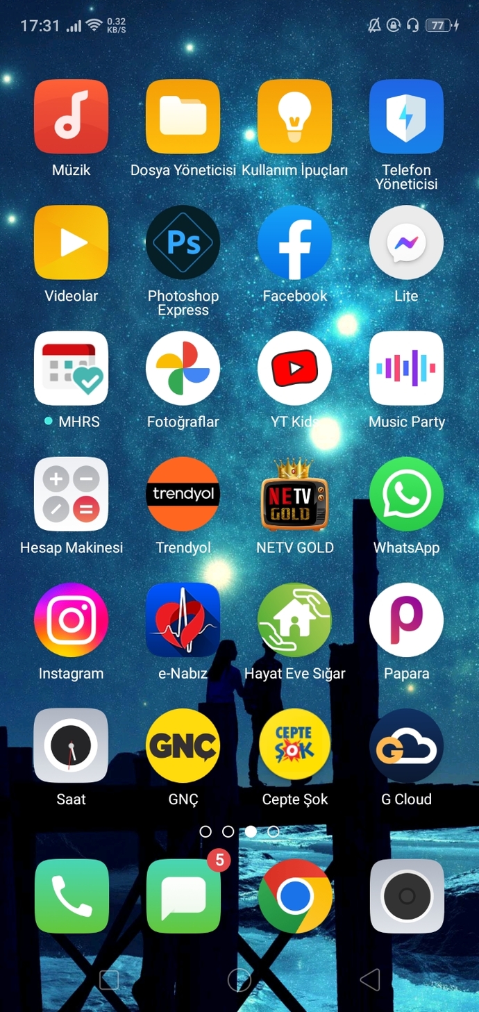 Telefonunuzda ne var kim hangi uygulamaları kullanıyor (Ekranları alalım)?