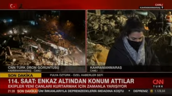 114. saatte enkaz altından konum geldi! Teknolojinin faydaları diyebilir miyiz?