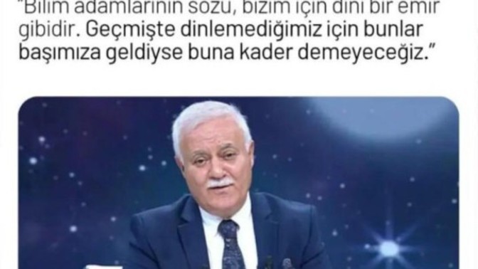 Nihat Hatipoğlu'nun açıklaması hakkında ne düşünüyorsunuz?