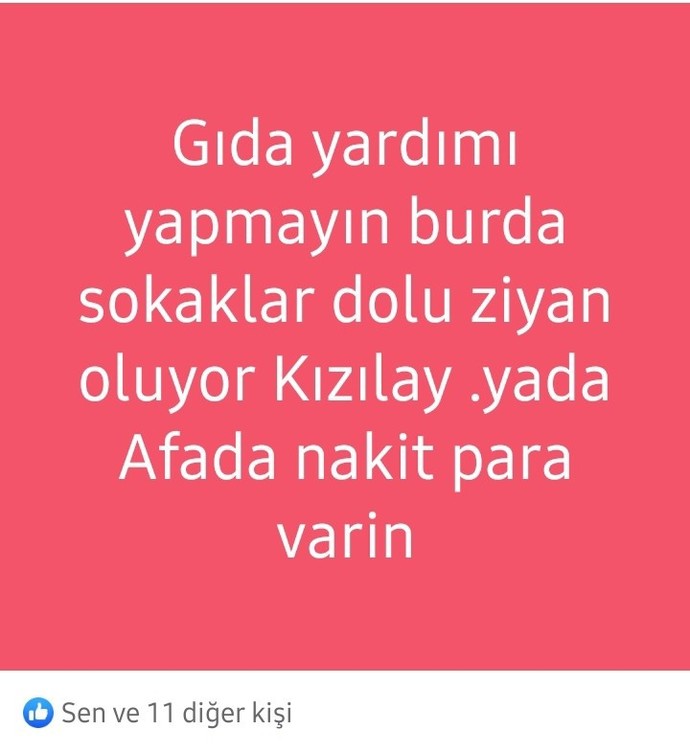 Ayni yardım mı, Nakdi yardım mı yapılmalı?