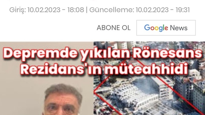 Depremde yıkılan binaların müteahhitlerine yurt dışı çıkış yasağı neden hala konulmadı?