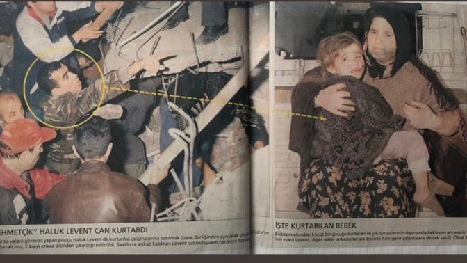 Haluk Levent'in yıllar önce enkazdan kurtardığı bebek, Maraş'ta gönüllü çalışıyormuş. İyilik paylaşarak büyüyecek değil mi?