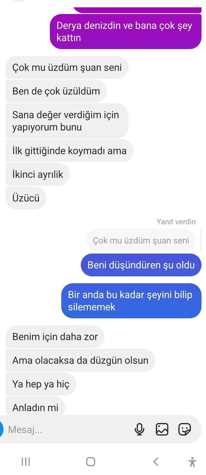Bir başkasıyla konuşuyorum diyen flört?