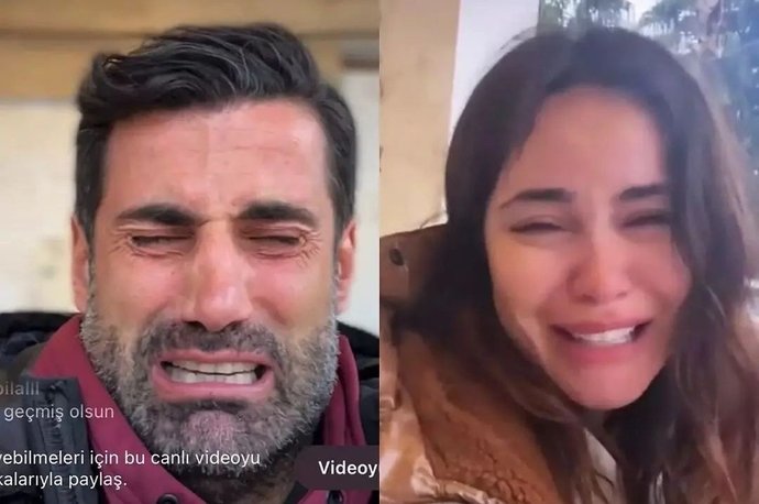 Hatayspor hocası Volkan Demirel ve karısı Zeynep Demirel Hataya ağlayarak yardım istedi. Bu videoları izlerken ağlamam normal mi?