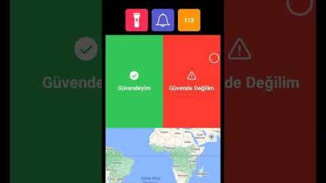 Deprem için hali hazırda hangi uygulamalar var?