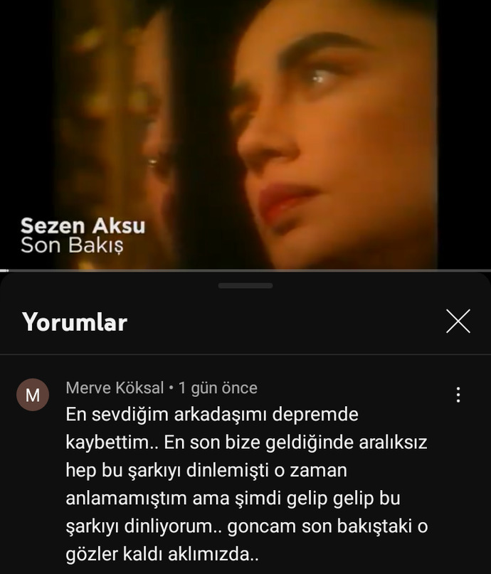 Son bakışı ile aklında kalan kim var?