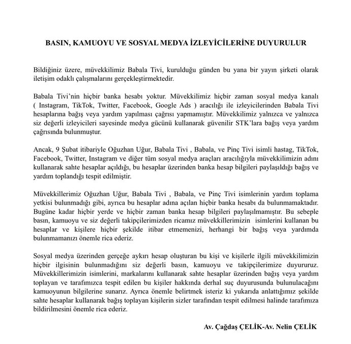Oğuzhan Uğurun sahte teyitli paylaşımları nedeniyle 7 kişinin ölmesini nasıl değerlendiriyorsunuz?