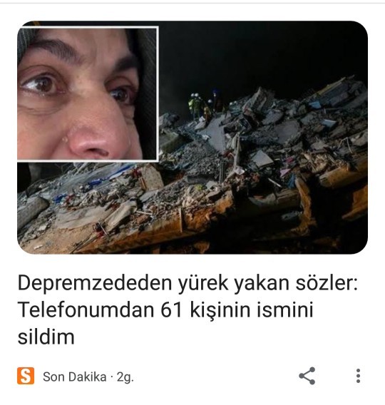 Deprem bölgesinde olan var mı?