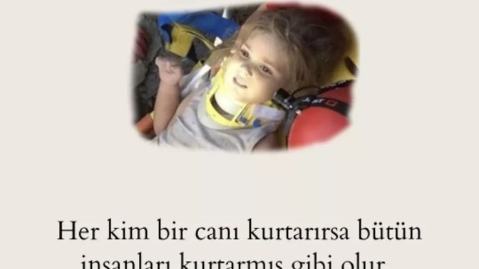 Deprem bölgesindeki arama kurtarmada görevli insanların yaptıkları şey çok değerli değil mi?
