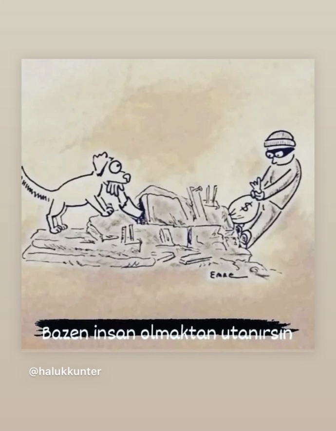 Yağmacılardan ne farkınız var?