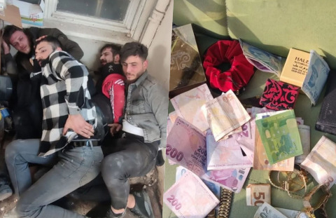 Hatayda 4 yağmacı, çaldıkları para ve ziynet eşyalarla beraber yakalanmışlar. Bunlar nasıl bu kadar adi olabiliyor?