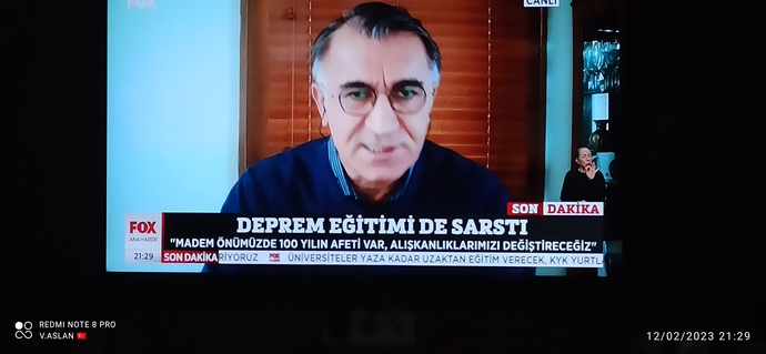 Deprem eğitimi de sarstı ne düşünüyorsunuz?
