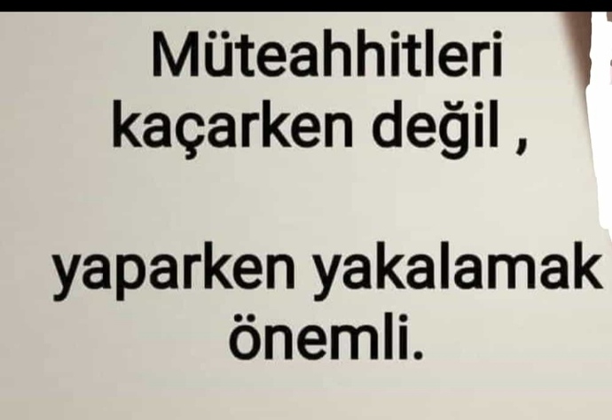 Bu yaşanan olaylardan sonra ders alır mıyız sizce?
