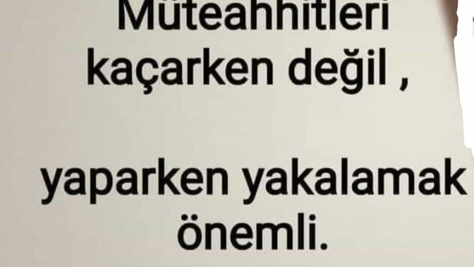 Bu yaşanan olaylardan sonra ders alır mıyız sizce?