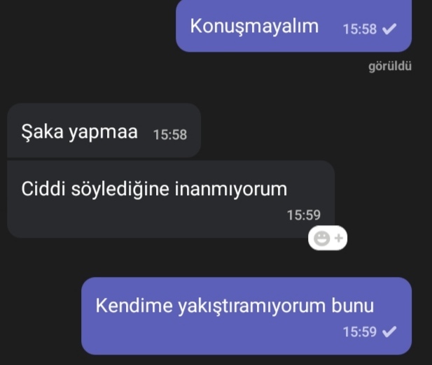 Evli insanlar ile konuşur musunuz?