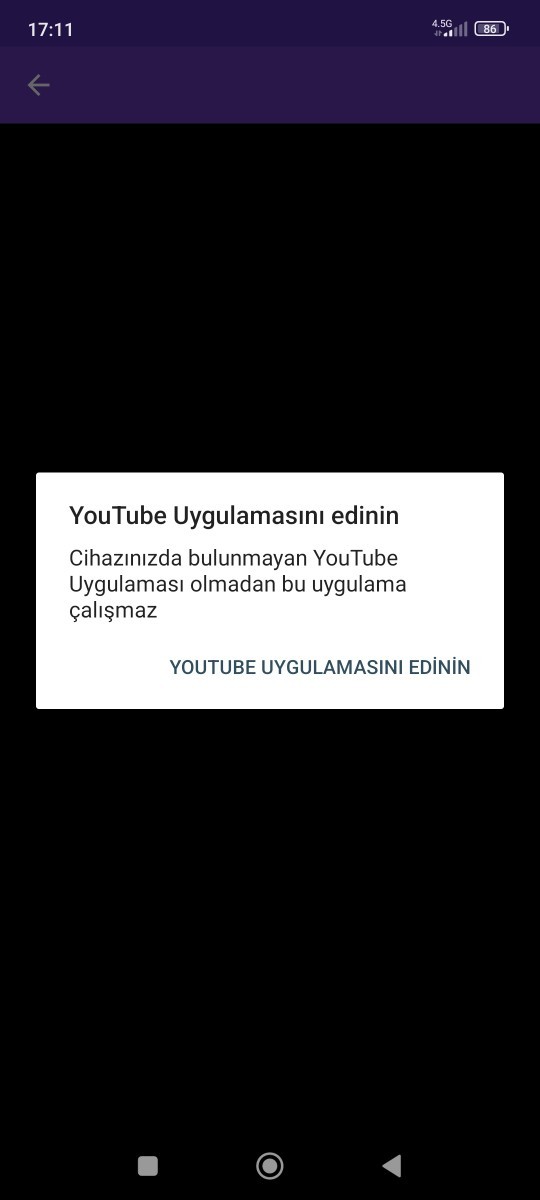 Niye böyle oluyor youtube müzik linki?
