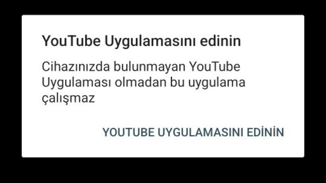 Niye böyle oluyor youtube müzik linki?