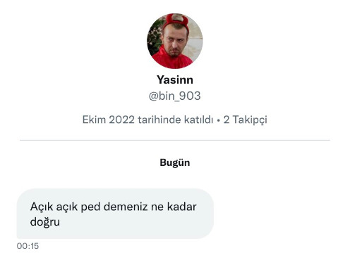 Deprem bölgesine ped isteyen bir paylaşıma gelen mesaj! Açık açık ped denilmesinden rahatsız olan Yasine ne dersin?
