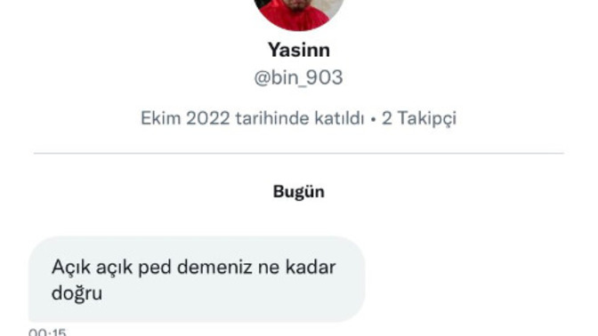 Deprem bölgesine ped isteyen bir paylaşıma gelen mesaj! Açık açık ped denilmesinden rahatsız olan Yasin'e ne dersin?