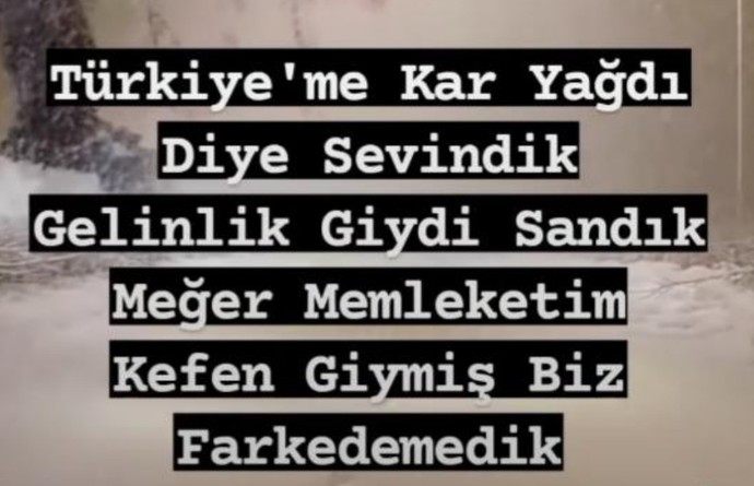 Türkiye kefen mi giydi?
