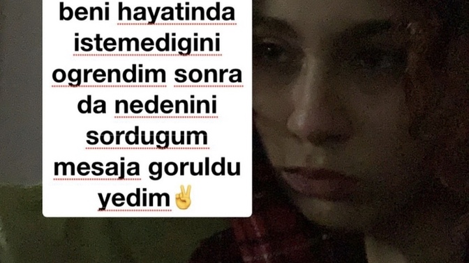 "seninle konusmak istemiyorum" demek bu kadar mi zor?
