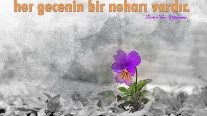 Her kışın bir baharı var mıdır?