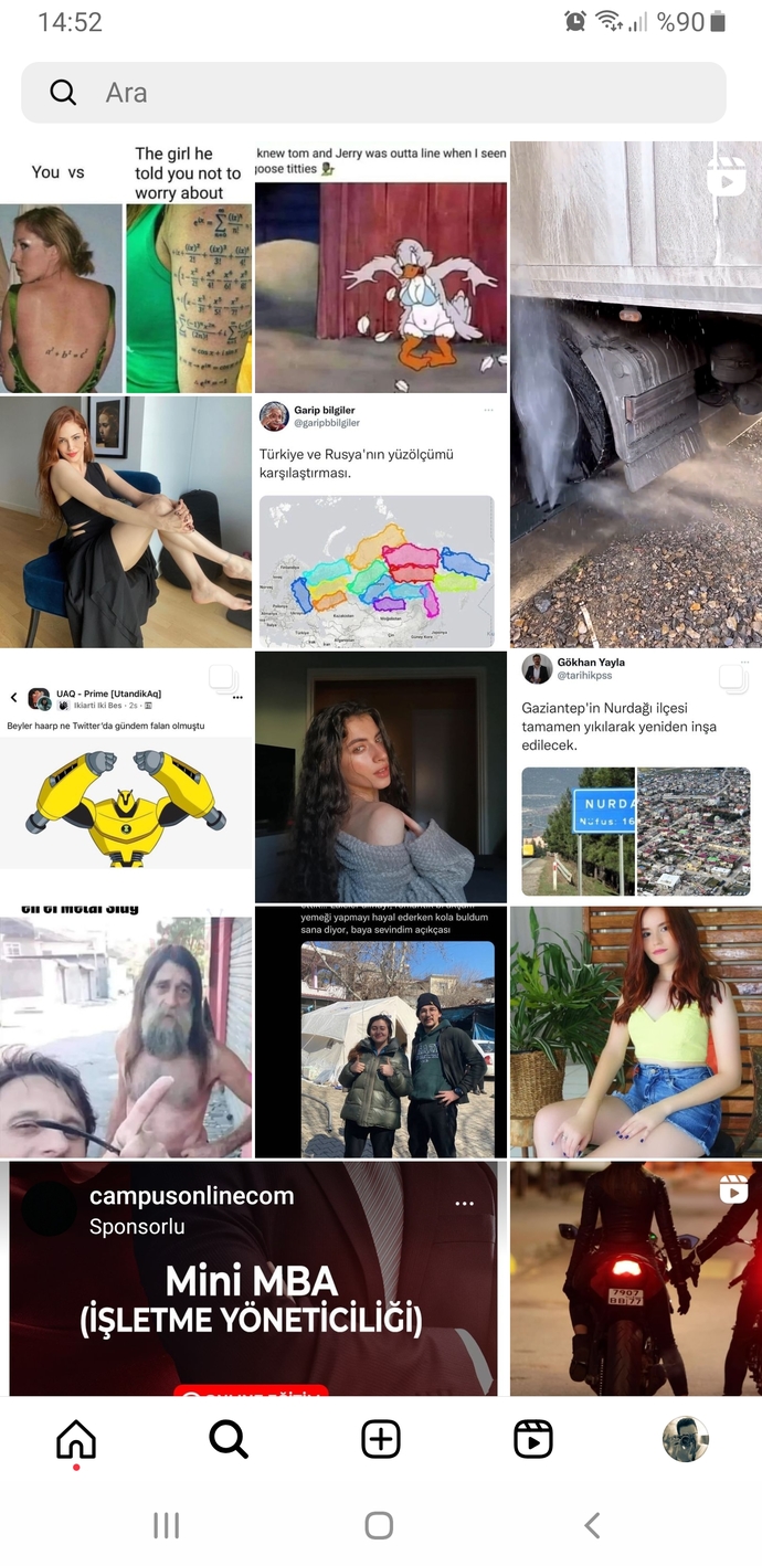 Keşfeti benim kadar mükemmel olan var mı?