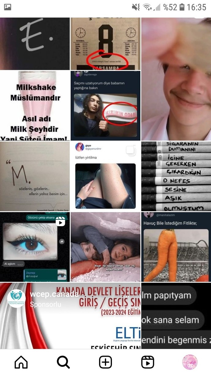 Keşfeti benim kadar mükemmel olan var mı?