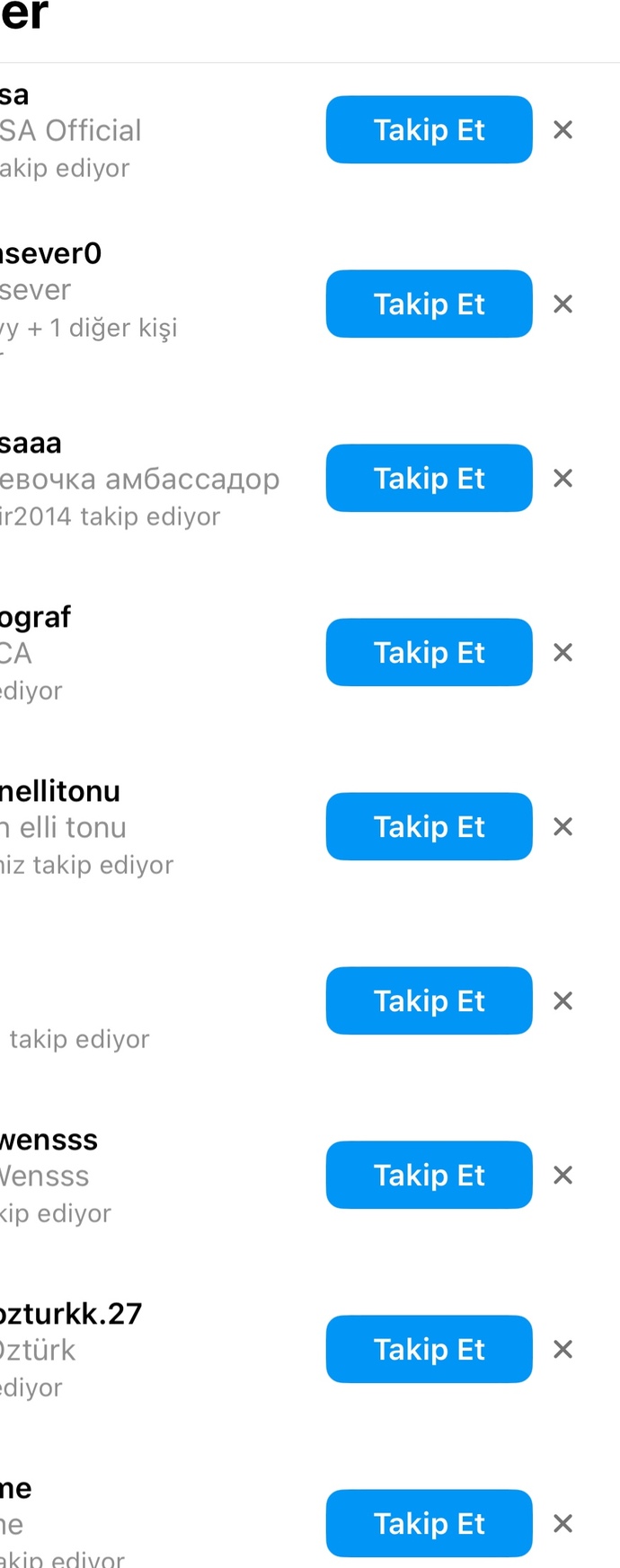 Instagramla ilgili bir sorum var?