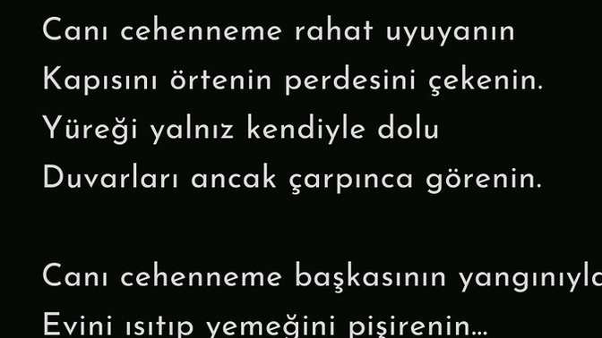 Arkadaşlar nasılsınız bu kadar benim gözlerim son 10 günde çok fazla acı gördü iyi değilim olamıyorum siz nasılsınız?