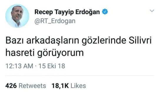 Recep tayyibe çok güveniyorum?