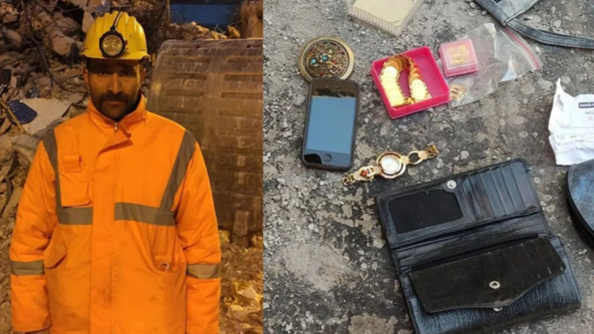 Madenci enkaz altında bulduğu altınları polise teslim ederek, "Ömür çıkarmak için geldik" demiş. Onlara çok şey borçluyuz değil mi?