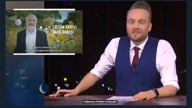 İmar affı reklamı Hollanda'da dalga konusu oldu! Sizce imar affı konusu tekrar gündeme gelir mi?