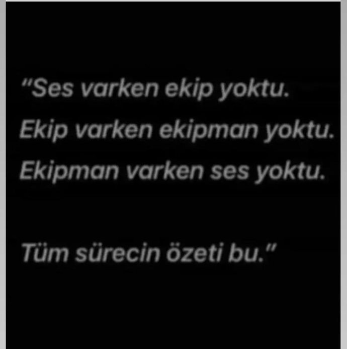 Deprem gerçeğinin özeti diyebilir miyiz?