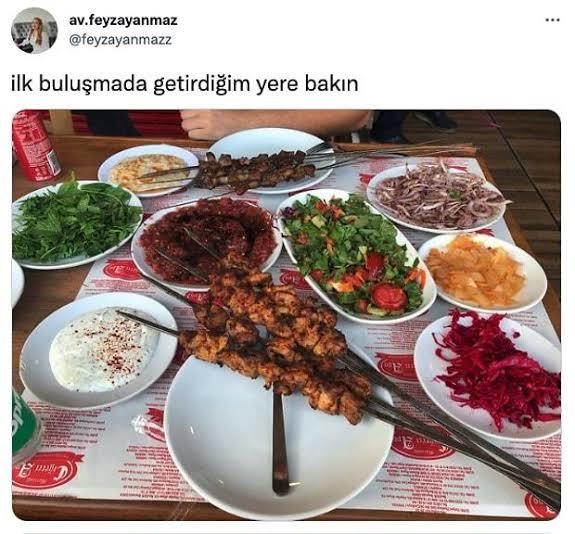 İlk buluşmada kebapçıya götüren biriyle olur mu?