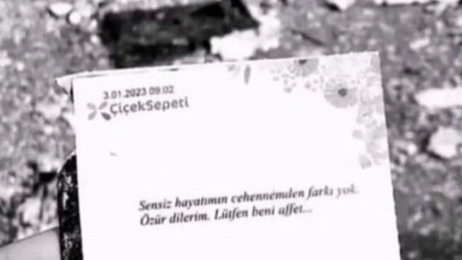 Enkazdan çıkarılan yazılar, şimdi çok daha anlamlı oldu değil mi?