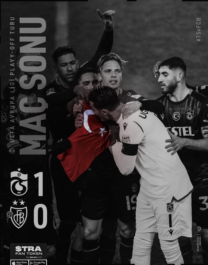 Bugünkü #Trabzonspor - Basel maçını nasıl buldunuz?