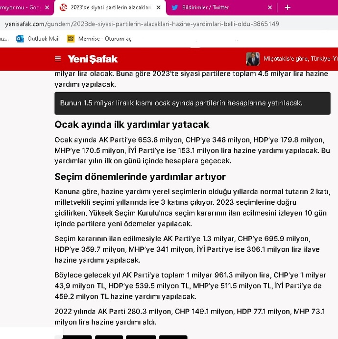 Sizce siyasi partiler hazineden alacakları seçim yardımlarını depremzedelere bağışlamalı mı?