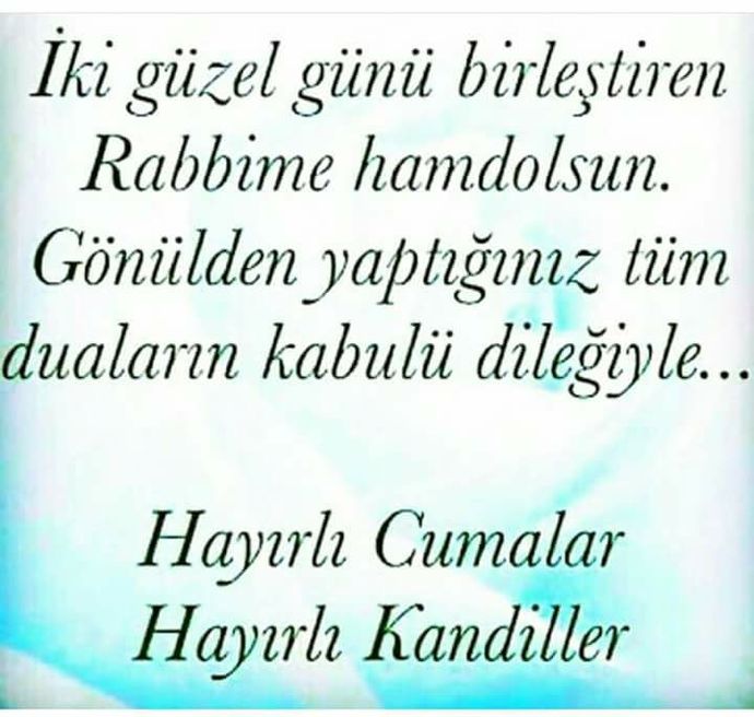 cuma sevilmezmi hem mübarek gün hem ertesi gün cumartesi