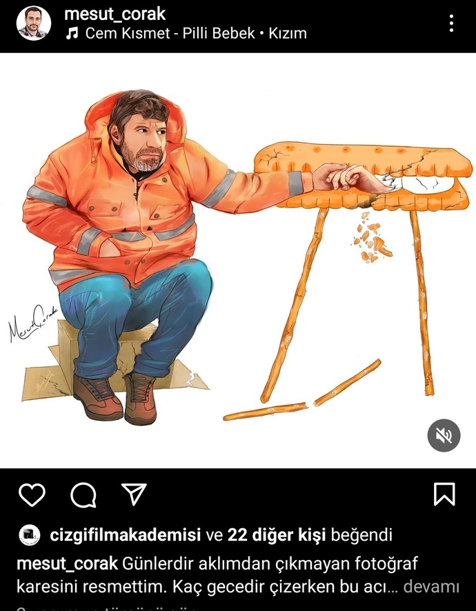 Enkaz altındaki kızının elini tutan babanın fotoğrafı resmedildi ve Twitterda tartışma yarattı. Sizin düşünceniz nedir?