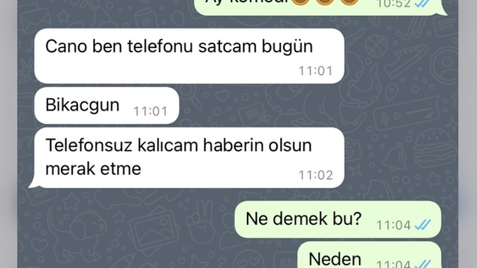 Bu mesajlardan ne anlıyorsunuz flört benden para mı istemiş?