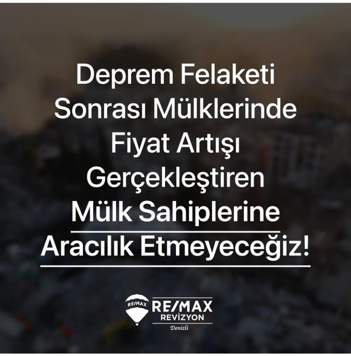 Emlak şirketi Remax, fahiş kira artışı yapanlara aracılık etmeyeceklerini açıkladı! Ne dersiniz bu konuya?