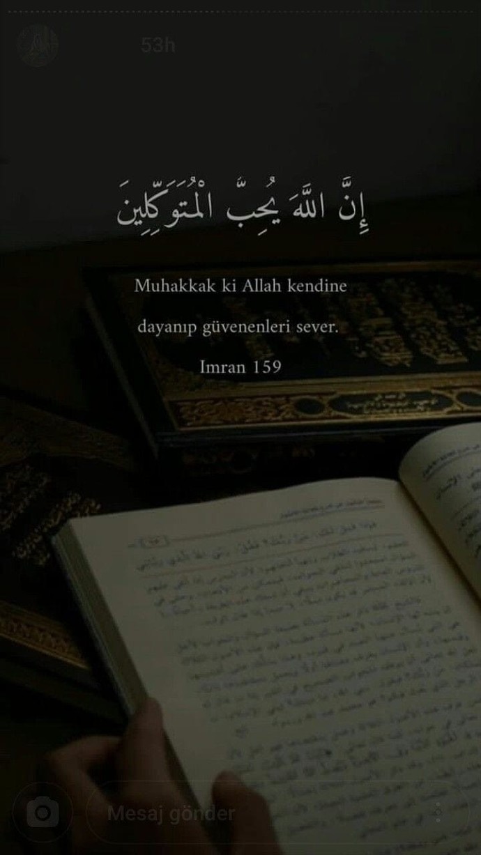 En sevdiğin sure ve ayet hangisi?