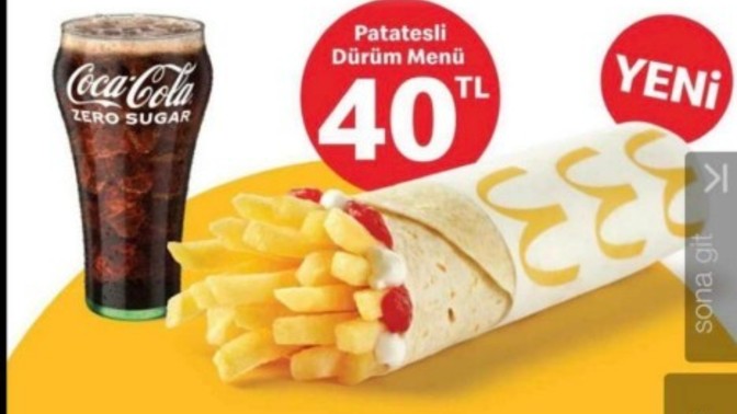 McDonald's 40 TL'ye patso satmaya başlıyor! Sizce bir patsonun 40 TL olması normal mi, satın alır mısınız?