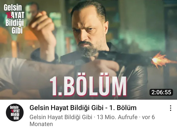 Dizi 6 ay önce çıktı