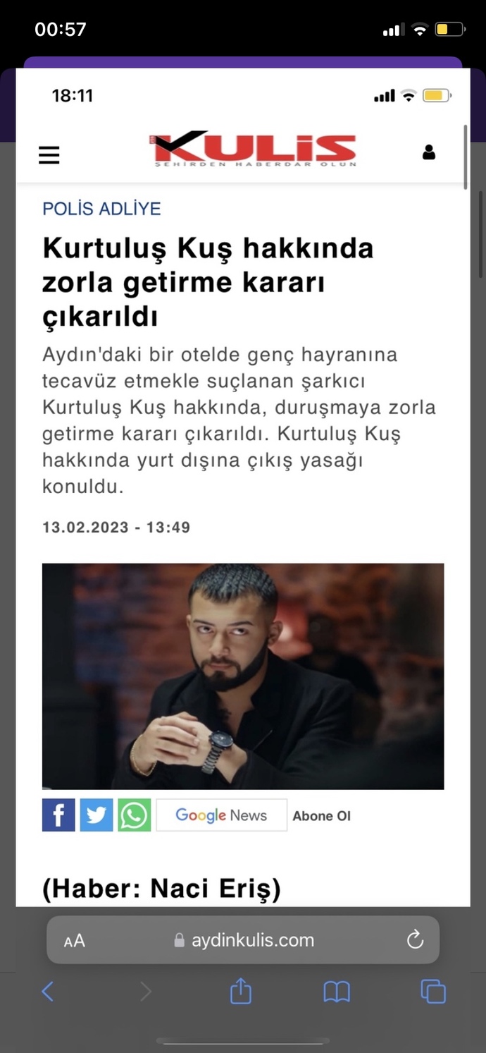 Tutuklanır mı olay doğru ise?